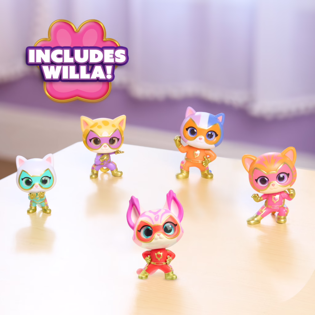 Disney Junior SuperKitties Hero Squad Figure Set