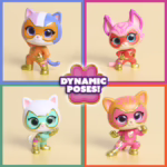 Disney Junior SuperKitties Hero Squad Figure Set