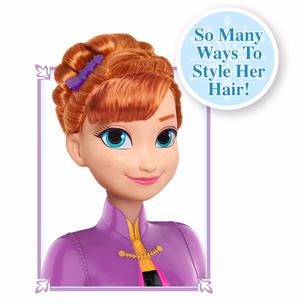 Disney Frozen 2 Anna Styling Head