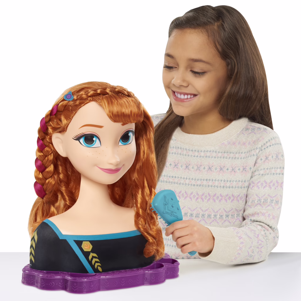 Disney’s Frozen 2 Queen Anna Deluxe Styling Head, 18-pieces