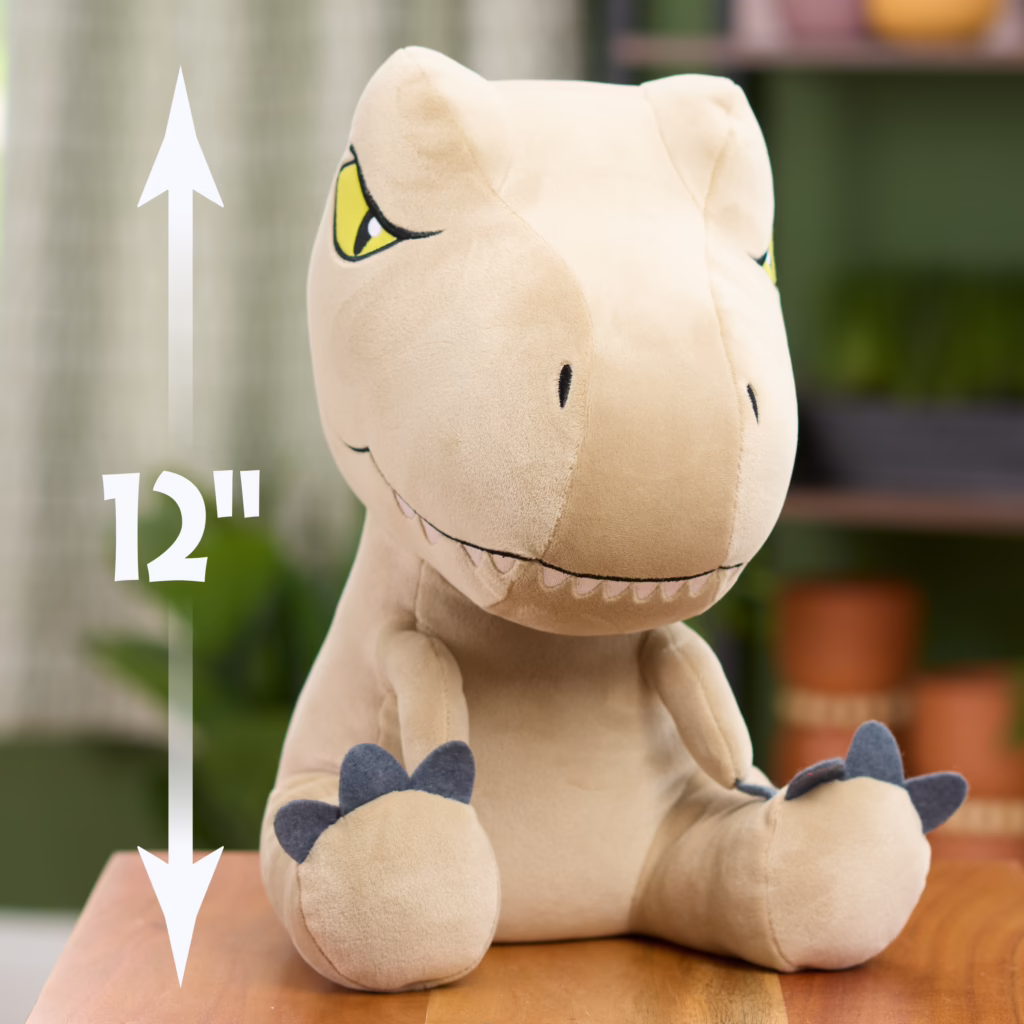 Jurassic World Rebirth Weighted Comfort Plush T. rex