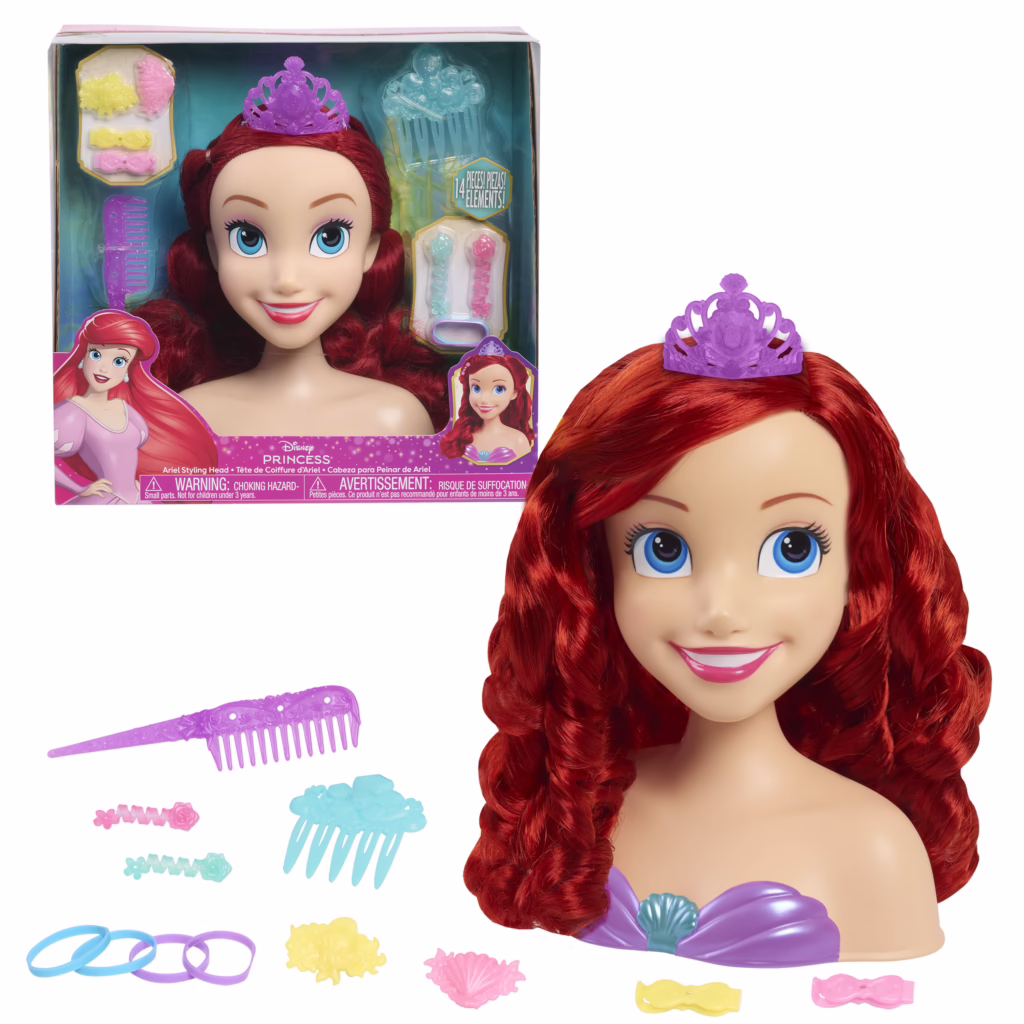 Disney Princess Ariel Styling Head