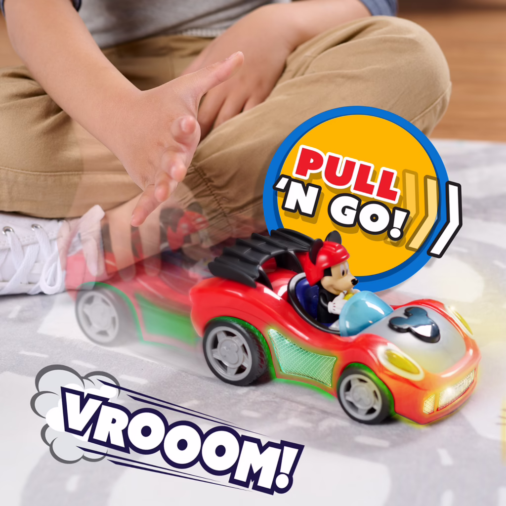 Disney Junior Mickey Mouse Rev ‘n Glow Racer