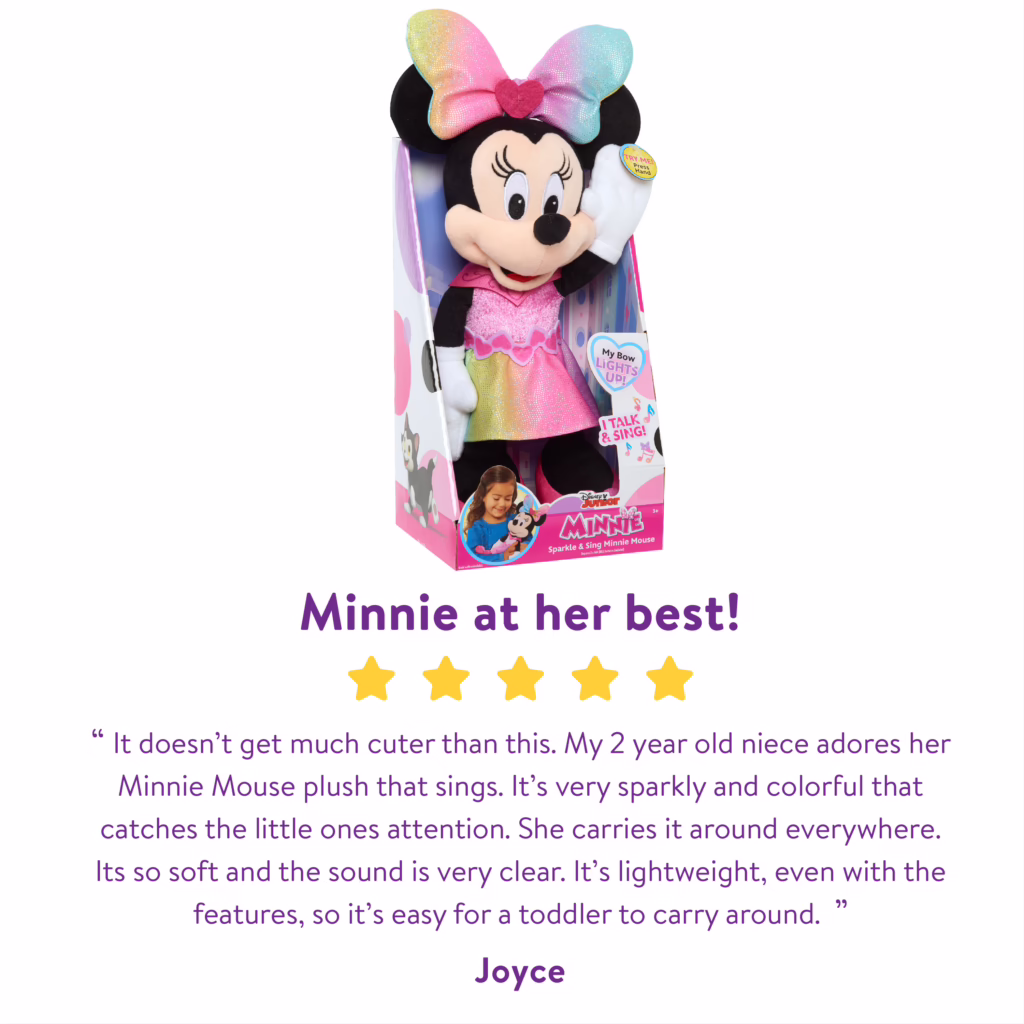Disney Junior Minnie Mouse Sparkle and Sing Minnie Mouse