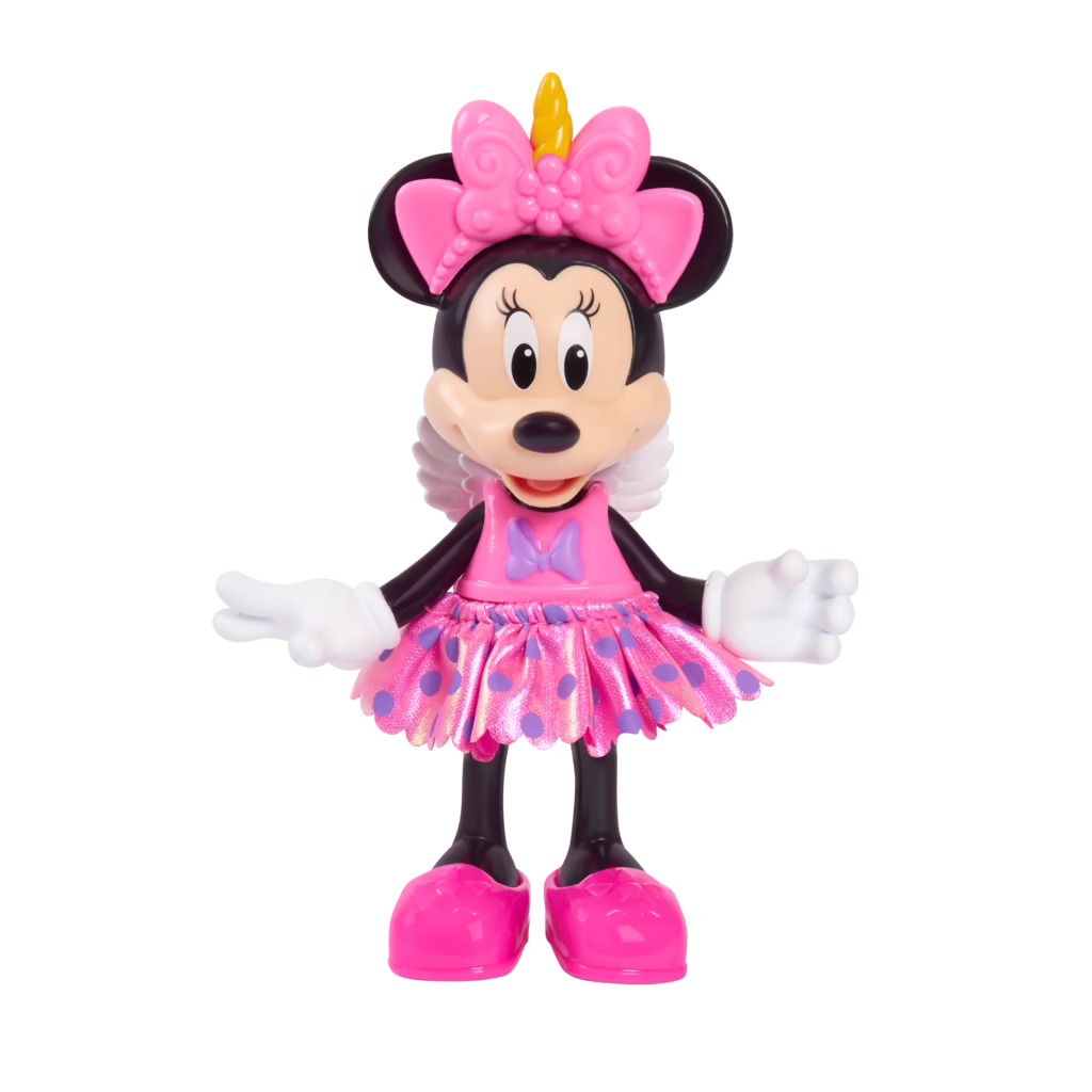 Disney Junior Minnie Mouse Fabulous Fashion Doll with Case – Unicorn Fantasy