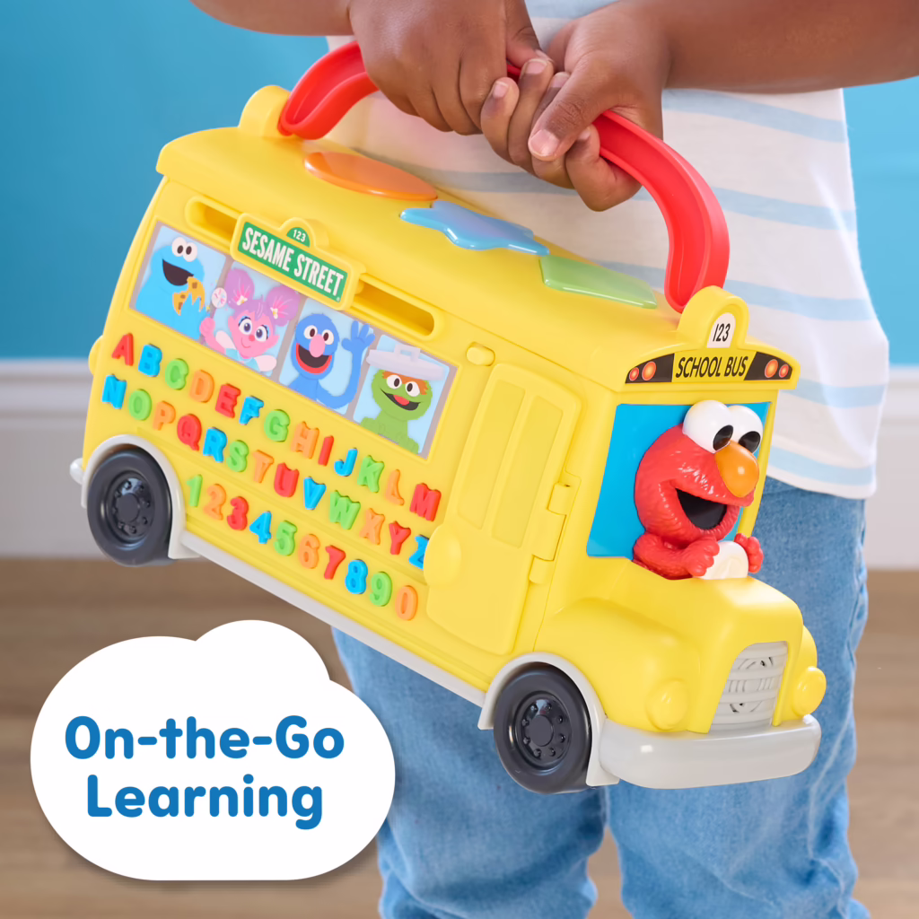 Sesame Street Elmo’s Learn & Go School Bus