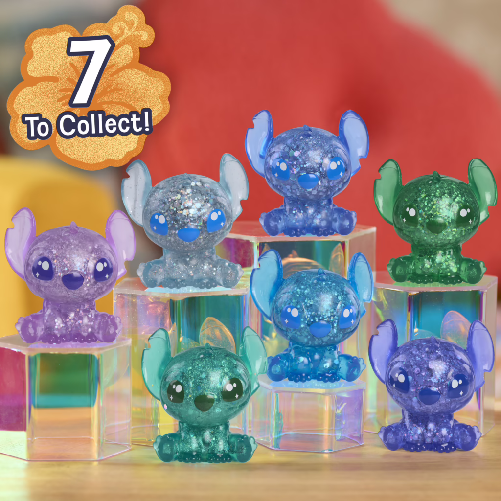 Disney Stitch Squish-a-Stitch Collectible Figures
