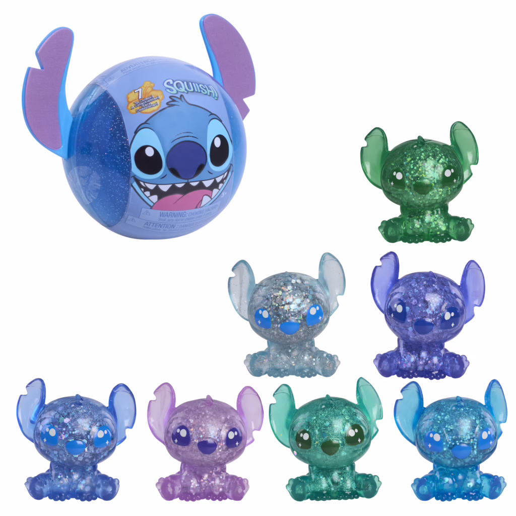 Disney Stitch Squish-a-Stitch Collectible Figures