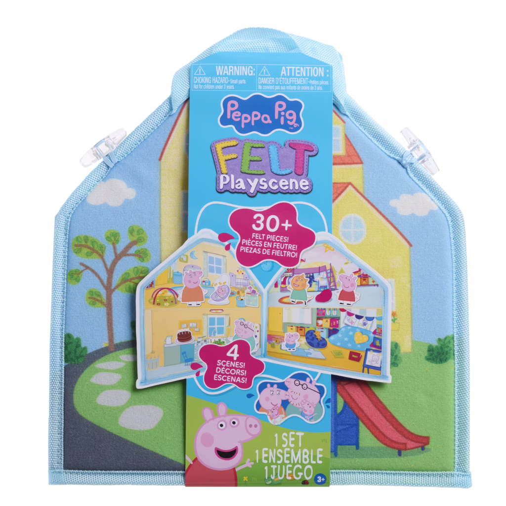 Peppa Pig Felt Play scene