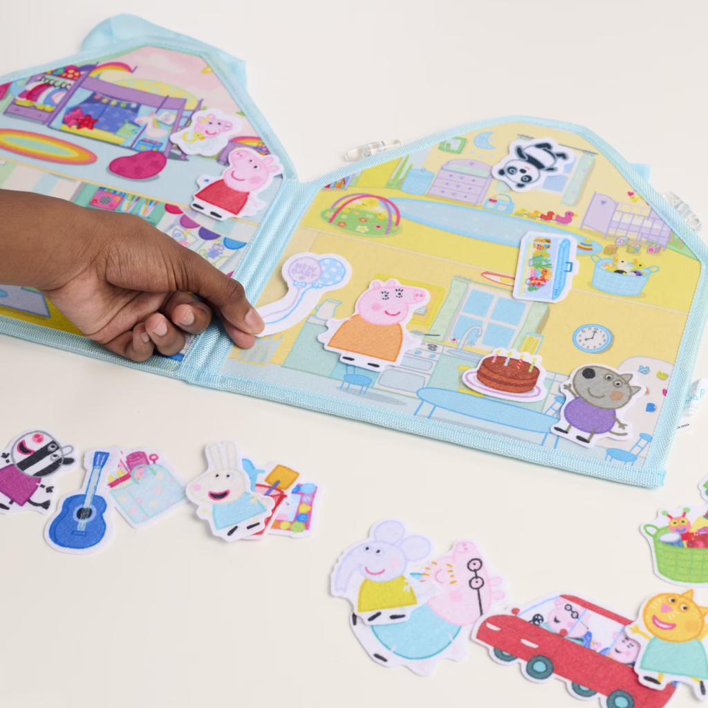 Peppa Pig Felt Play Scene
