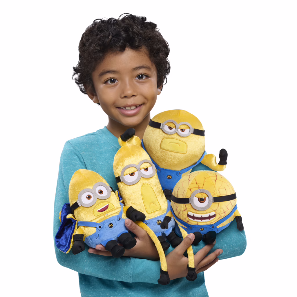 Illumination Minions Despicable Me 4 Squooshy Plush Mega Jerry