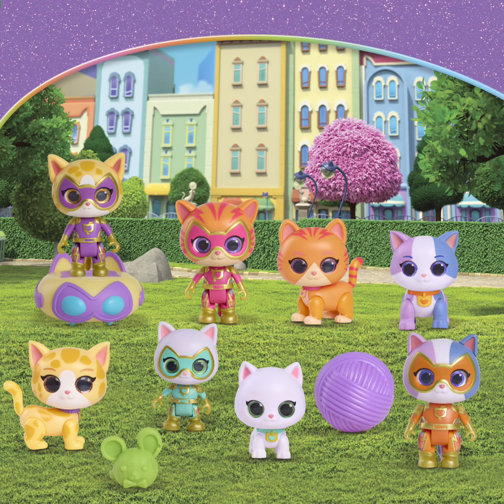 Disney Jr. SuperKitties Go! Figure Set