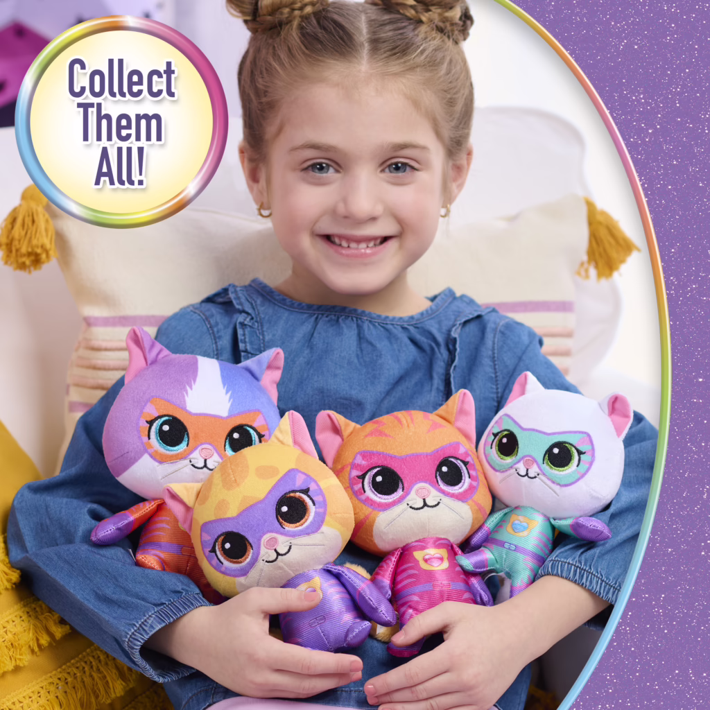 Disney Jr. SuperKitties Small Plush Sparks
