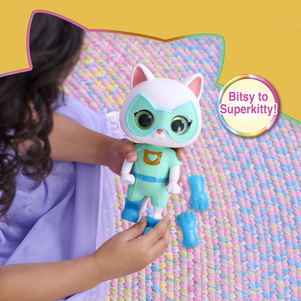 Disney Junior SuperKitties Cat-Tastic Transforming Bitsy