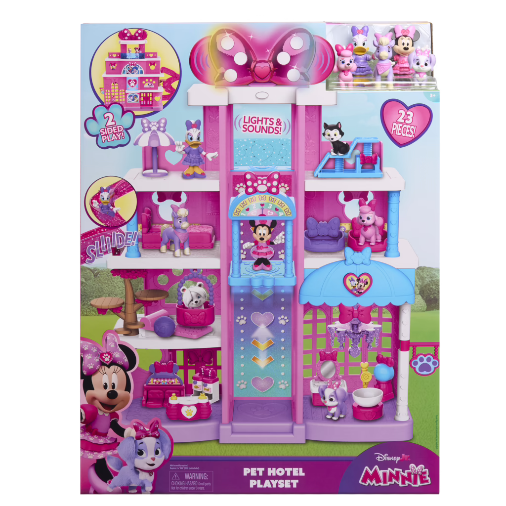Disney Jr. Minnie Mouse Pet Hotel Playset