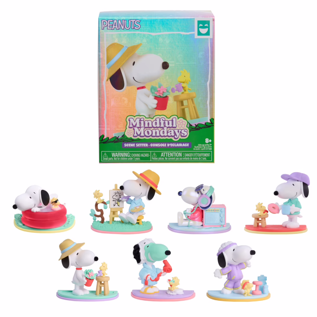 HAPPY HAUL Peanuts Mindful Mondays Collectible Figures