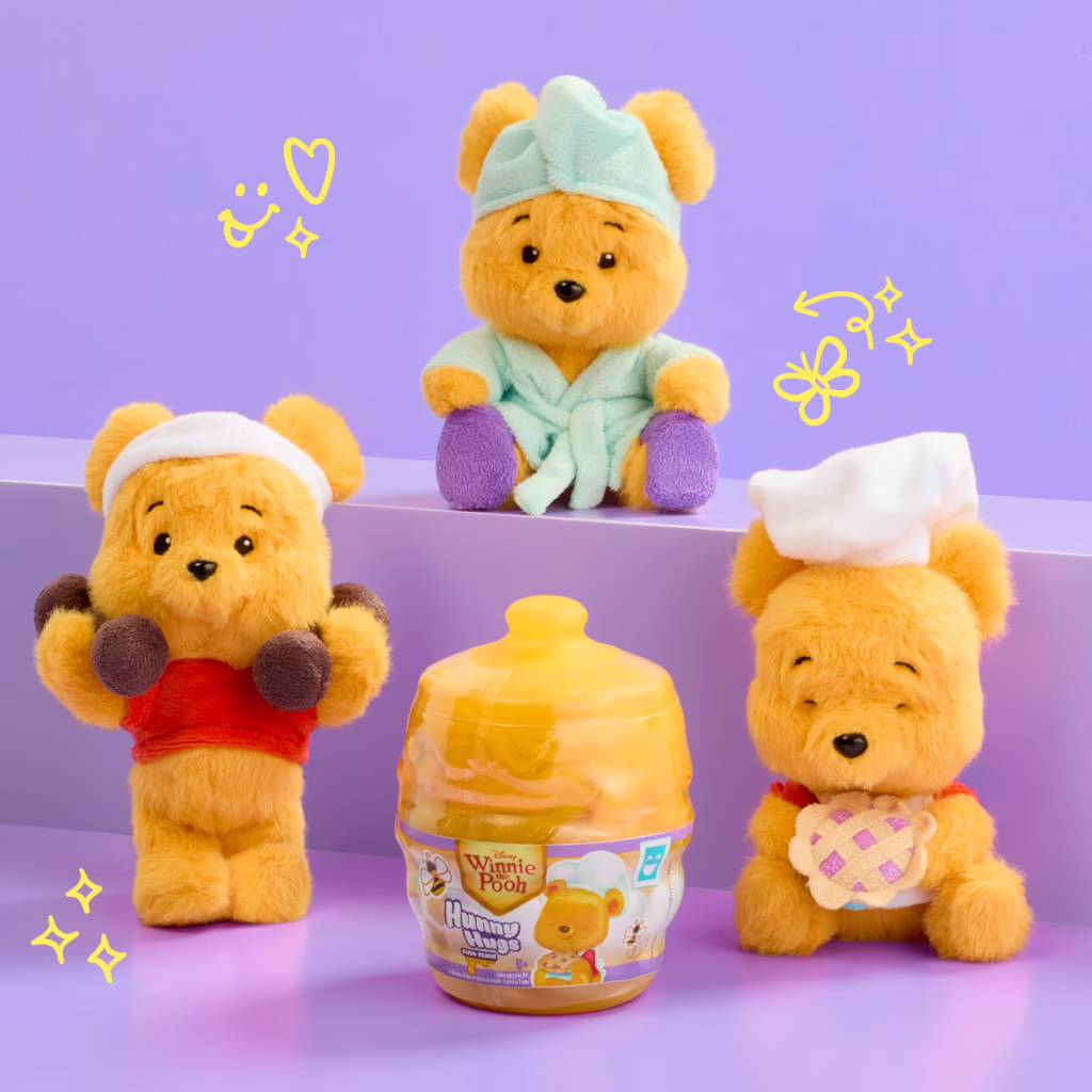 HAPPY HAUL Disney Winnie the Pooh Hunny Hugs Capsule Plush