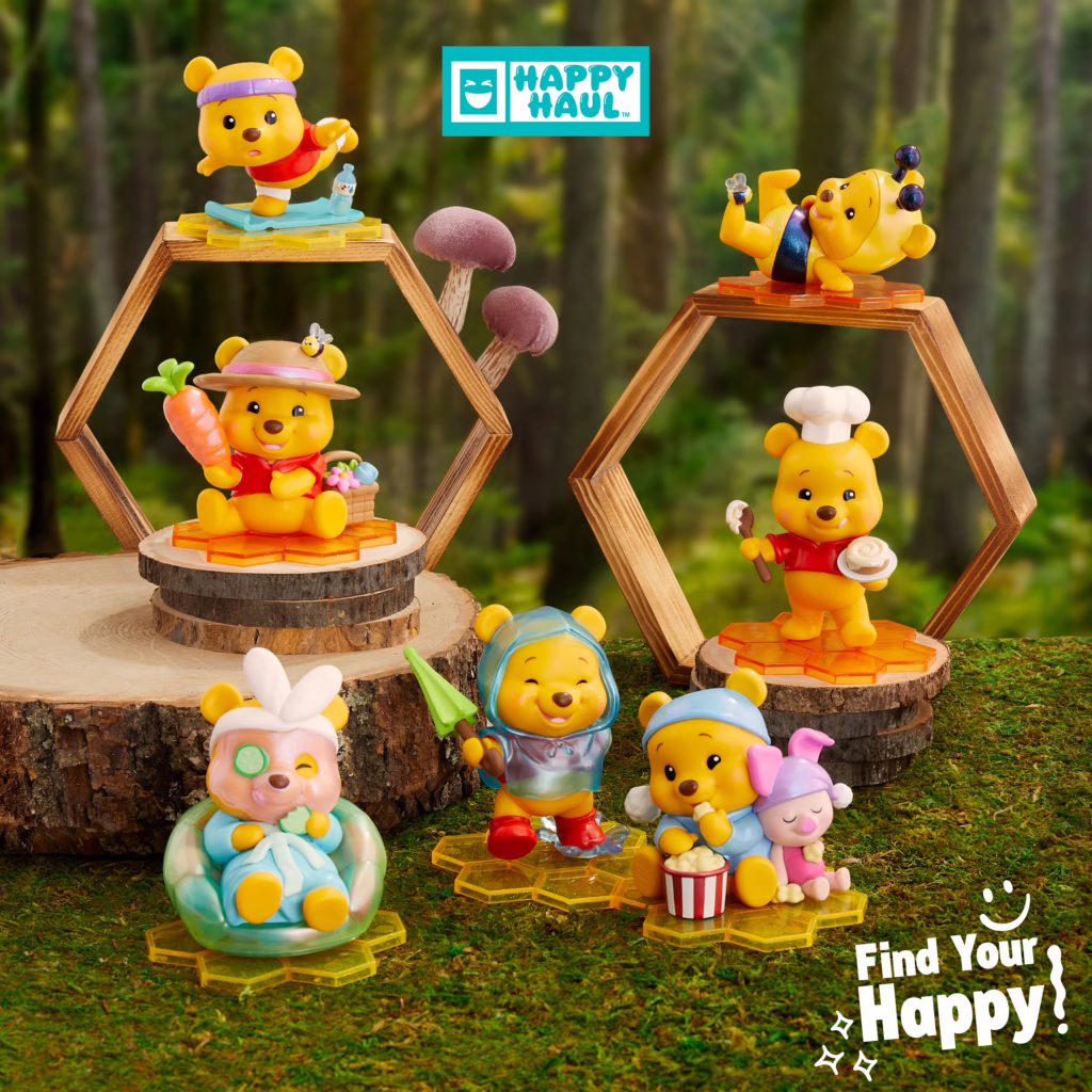 HAPPY HAUL Disney Winnie the Pooh Hunny Crew Designer Figures