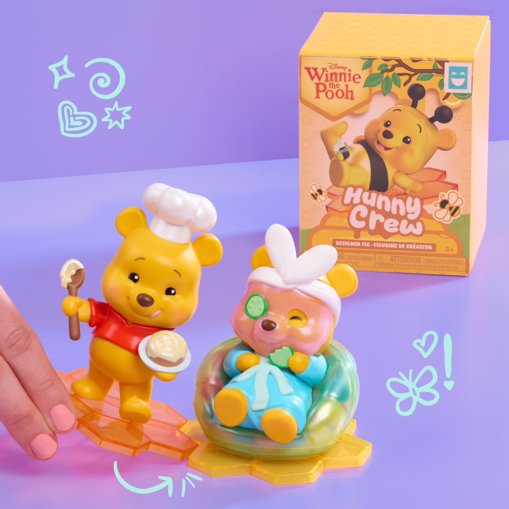 HAPPY HAUL Disney Winnie the Pooh Hunny Crew Designer Figures