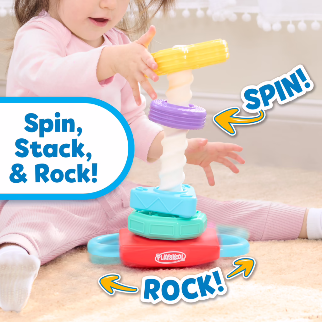 Playskool Spin ’N Rock Stacker