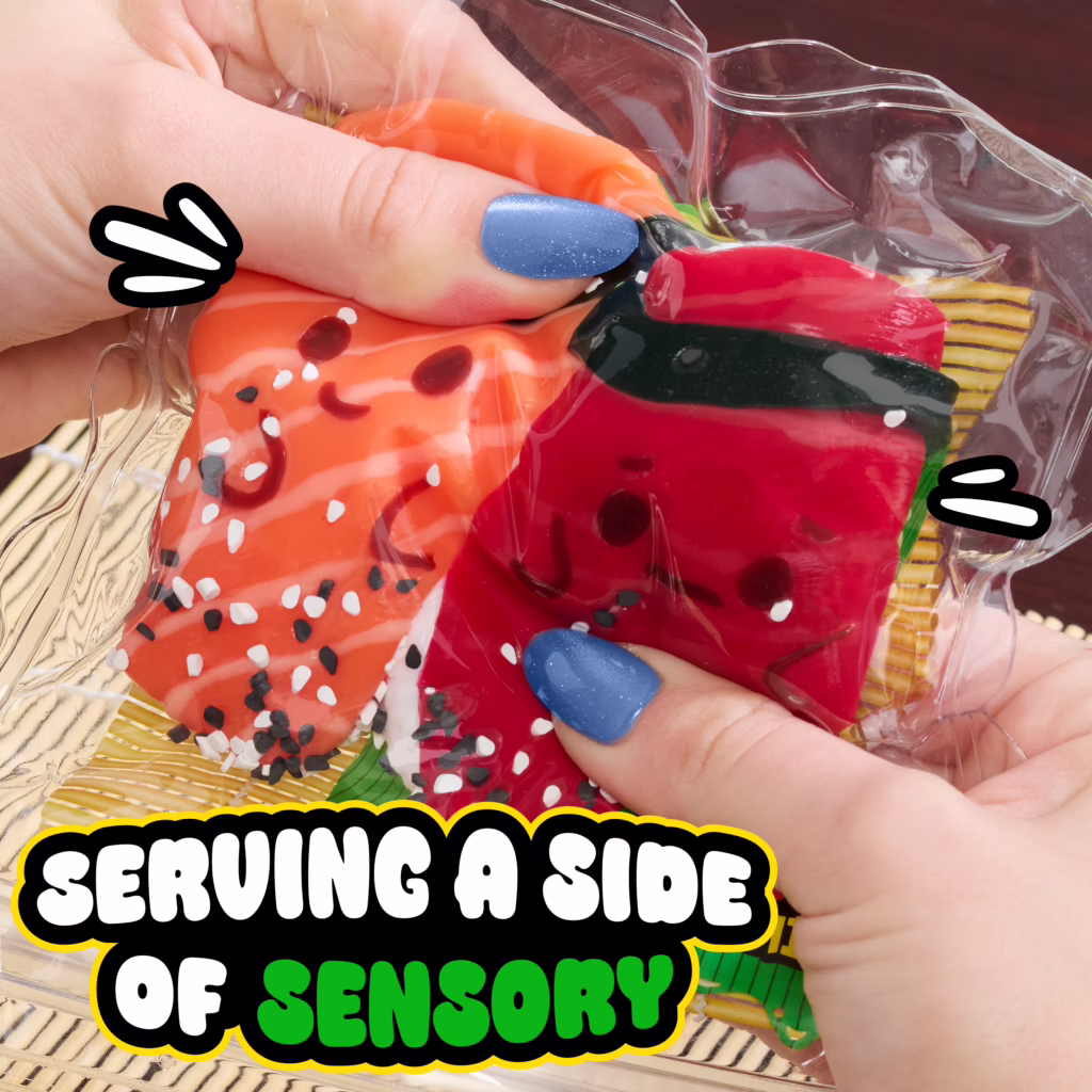 OOEY GOOEY Mooshi Sushi Double Squashimi Toy