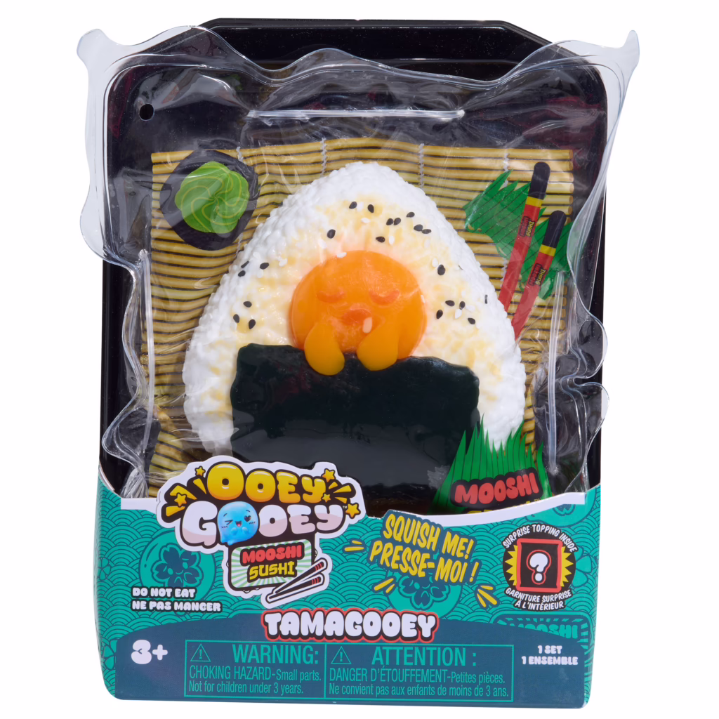OOEY GOOEY Mooshi Sushi Tamagooey Toy
