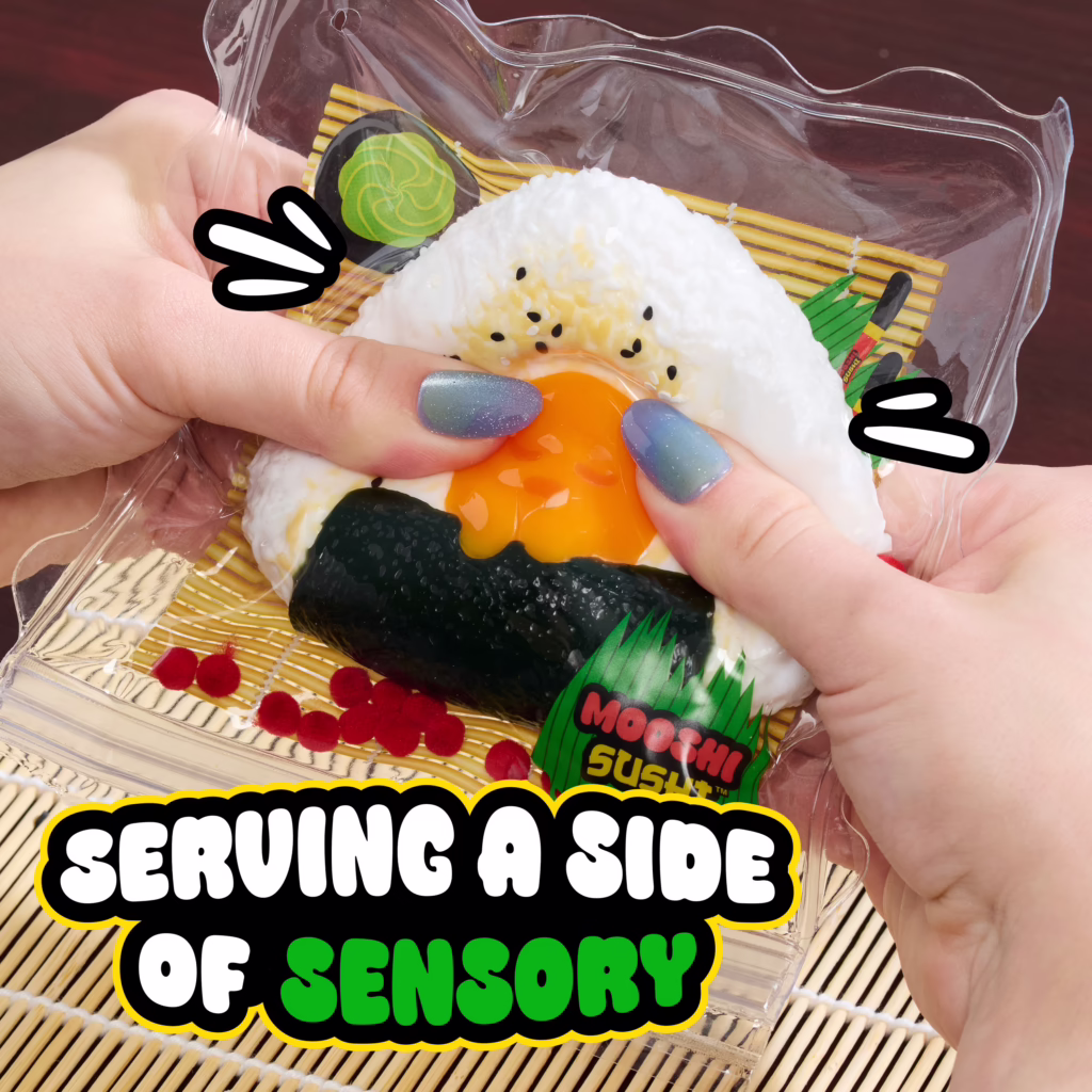 OOEY GOOEY Mooshi Sushi Tamagooey Toy