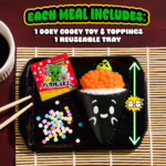 OOEY GOOEY Mooshi Sushi Goomaki Toy