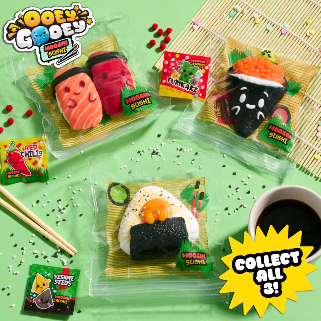 OOEY GOOEY Mooshi Sushi Tamagooey Toy