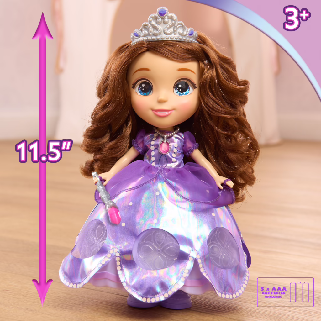 Disney Jr. Sofia the First Swirl & Sing Doll