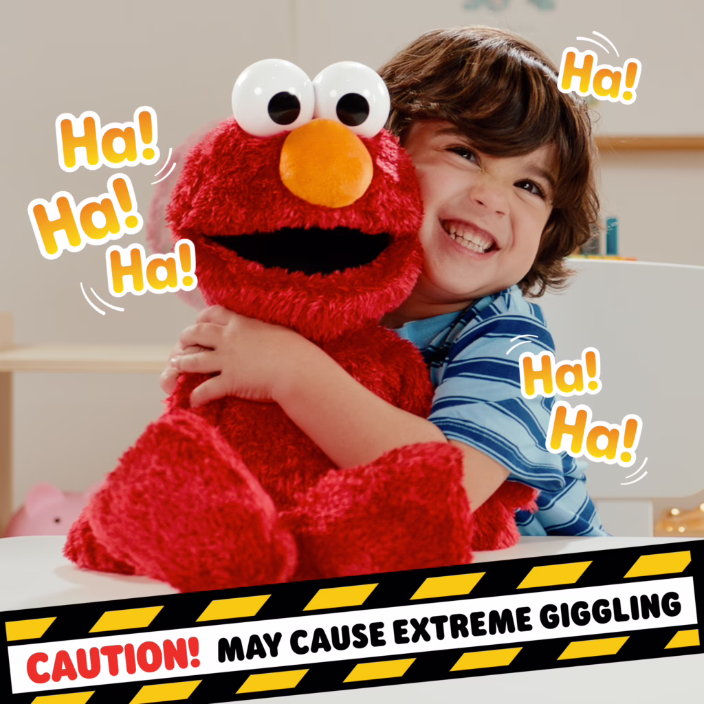 Sesame Street Tickle Me Elmo Giggle Max