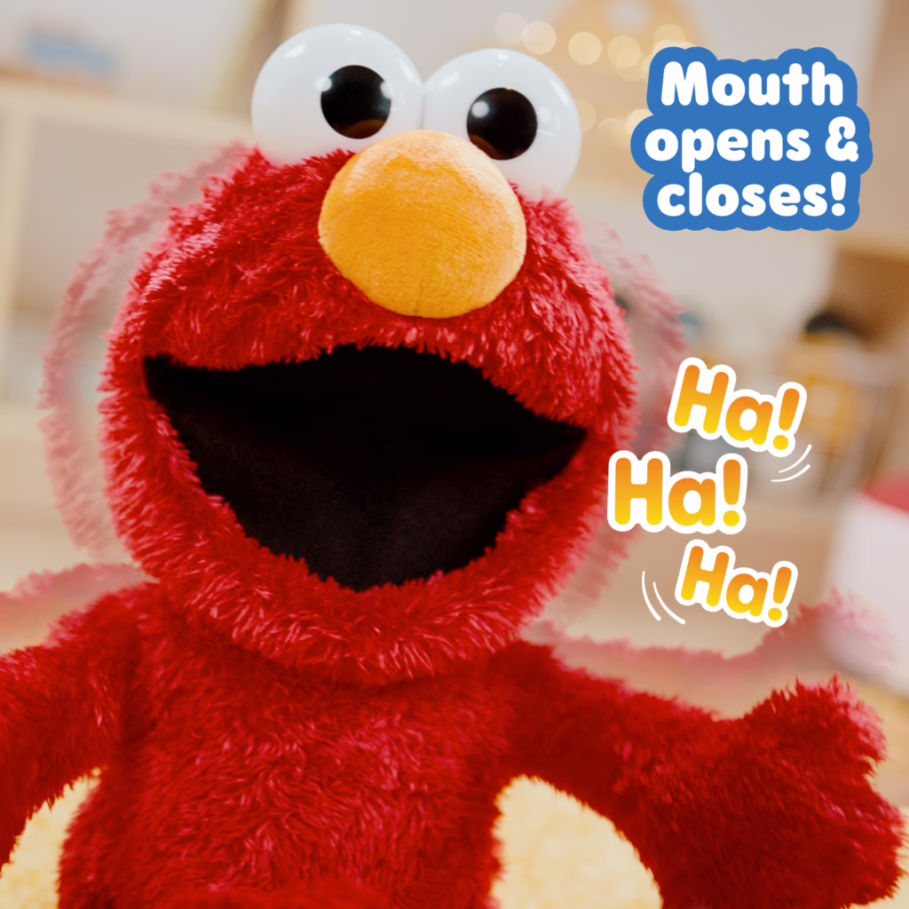 Sesame Street Tickle Me Elmo Giggle Max