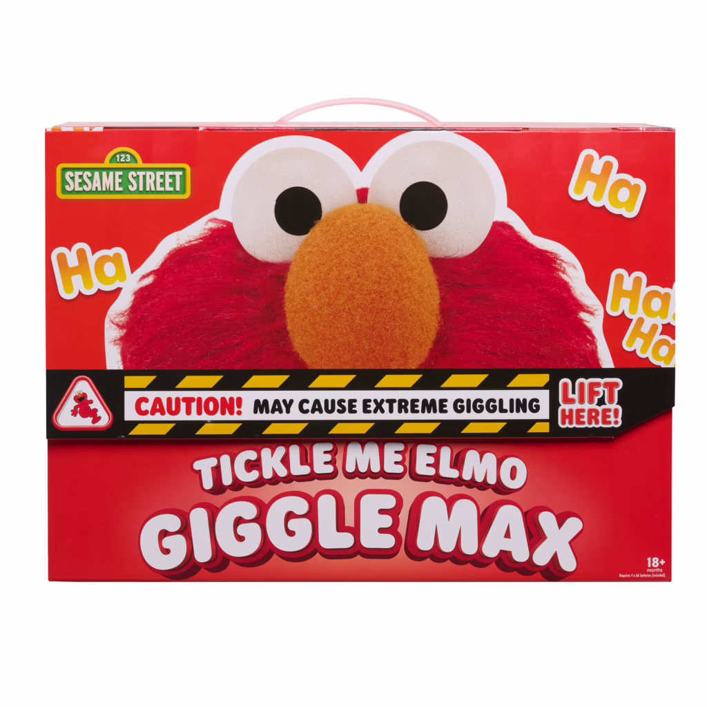 Sesame Street Tickle Me Elmo Giggle Max