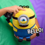 Illumination Minions & Monsters Babbling James Feature Plush