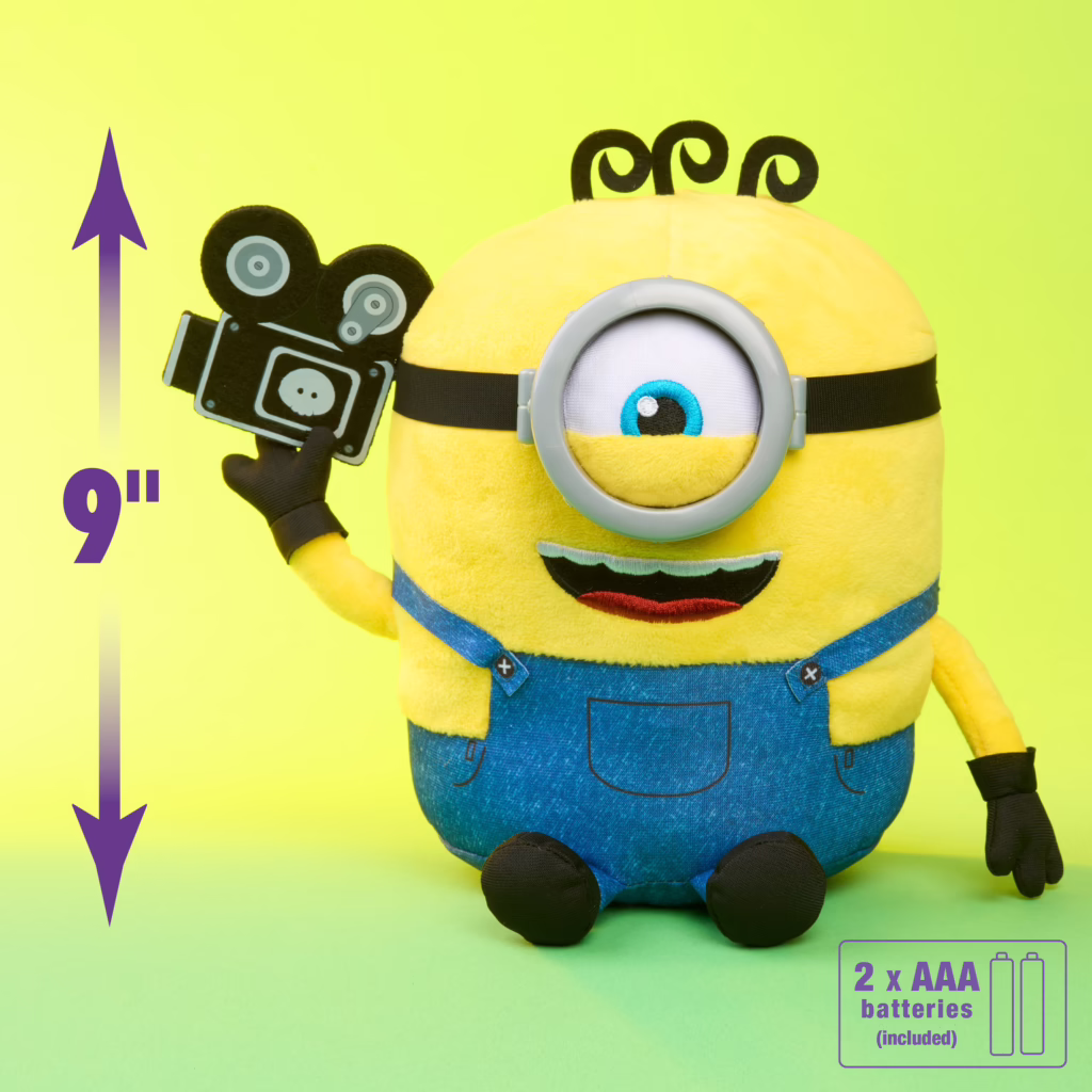 Illumination Minions & Monsters Babbling James Feature Plush