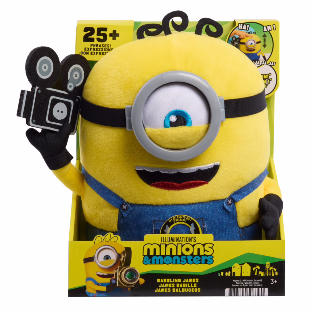 Illumination Minions & Monsters Babbling James Feature Plush