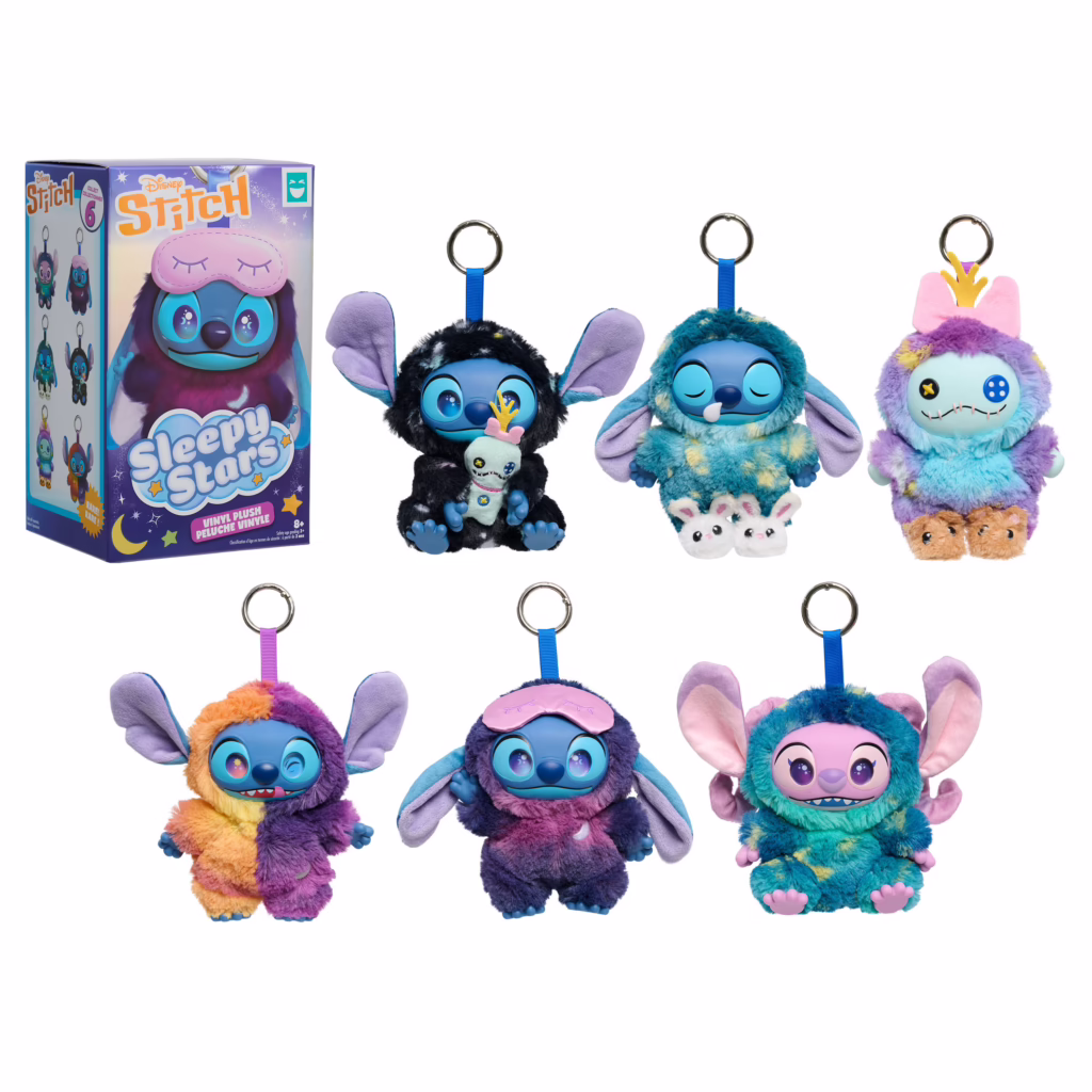 HAPPY HAUL Disney Stitch Sleepy Stars Vinyl Plush
