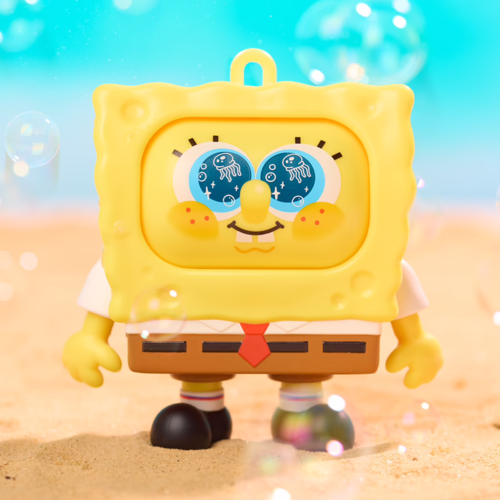 HAPPY HAUL SpongeBob SquarePants Many Moods Shifts Clip-on Fidget Figs