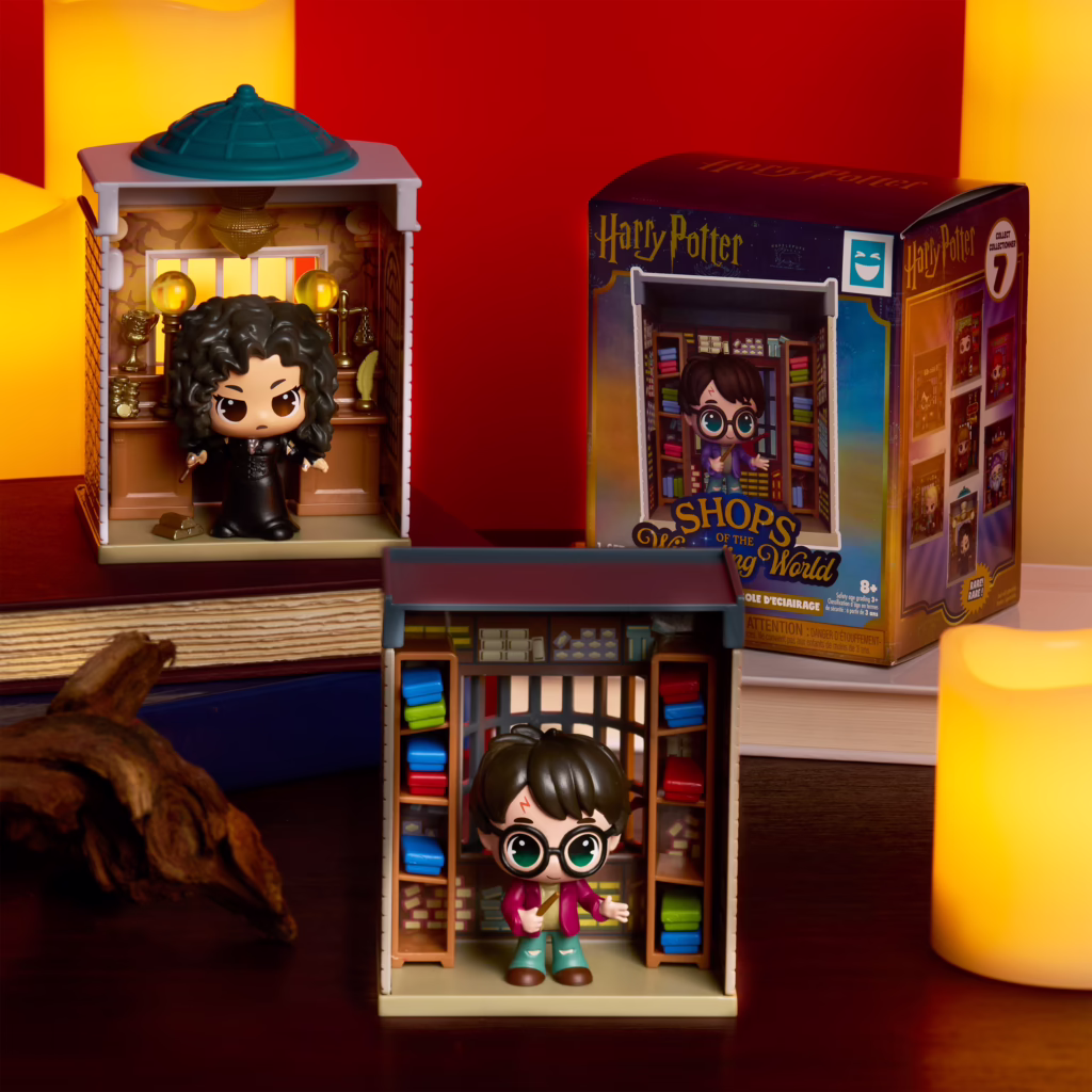 HAPPY HAUL Harry Potter Shops of the Wizarding World Scene Setters