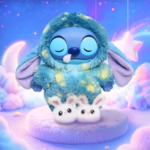 HAPPY HAUL Disney Stitch Sleepy Stars Vinyl Plush