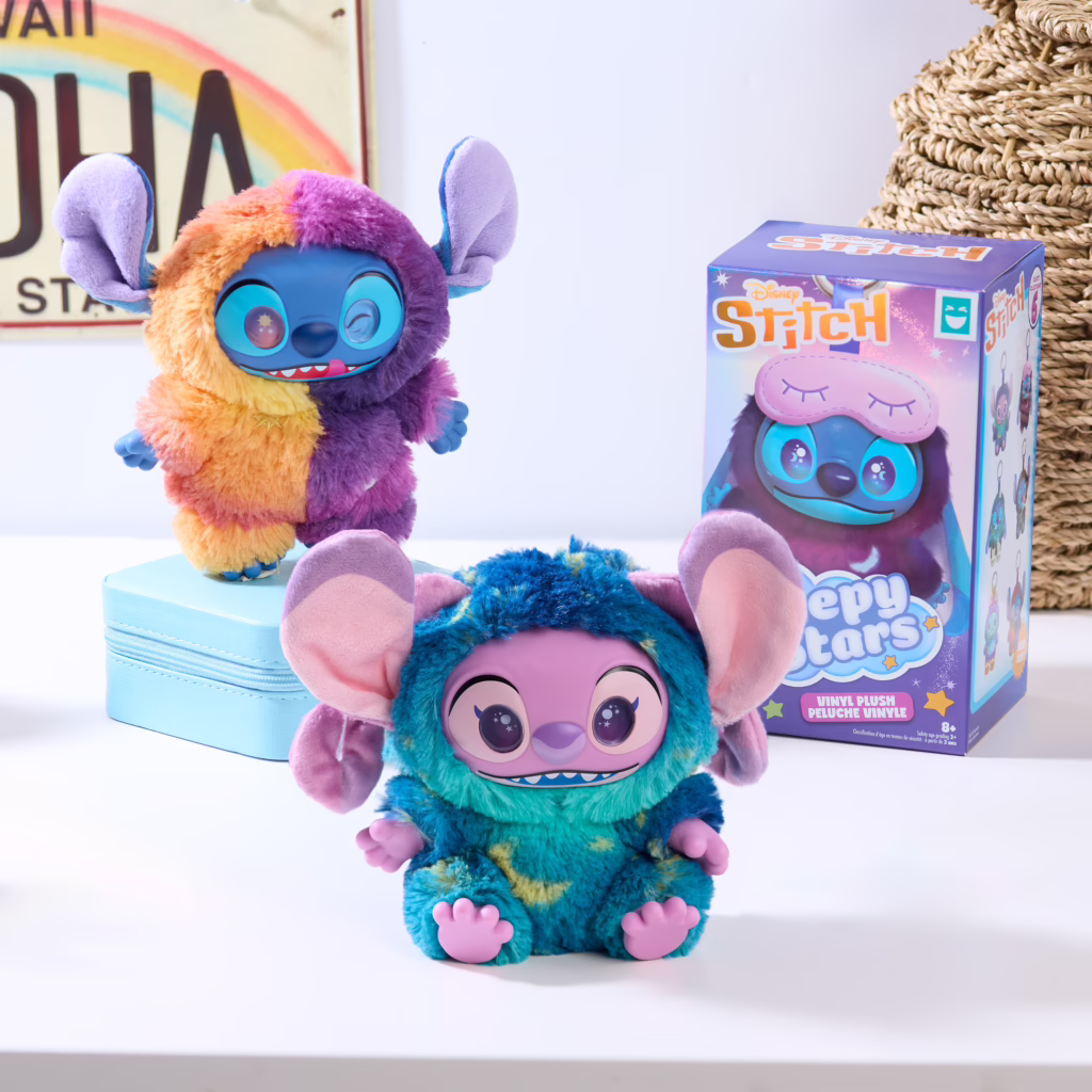 HAPPY HAUL Disney Stitch Sleepy Stars Vinyl Plush