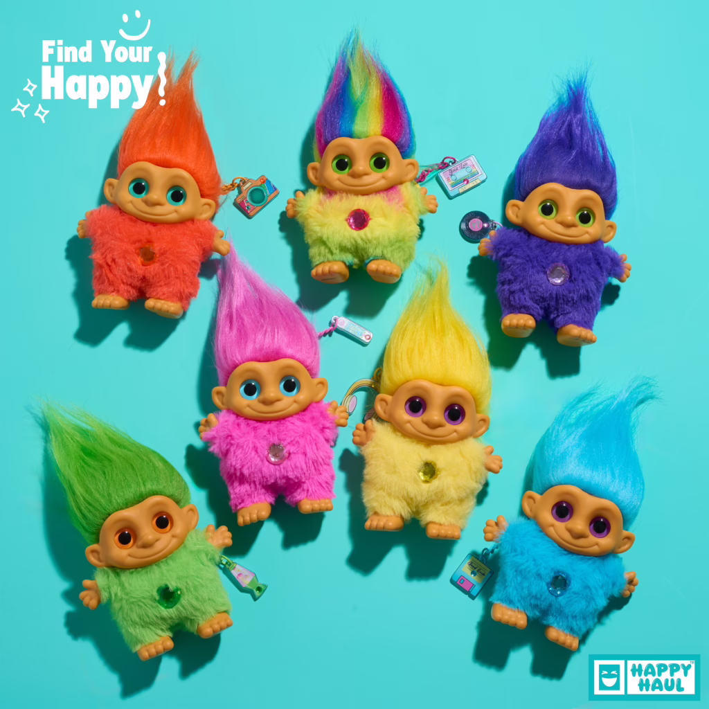 HAPPY HAUL Good Luck Trolls Vinyl Plush