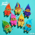 HAPPY HAUL Good Luck Trolls Vinyl Plush