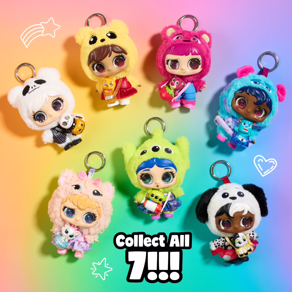 Disney Doorables ADOORBS! Littlz Vinyl Plush Clip-On