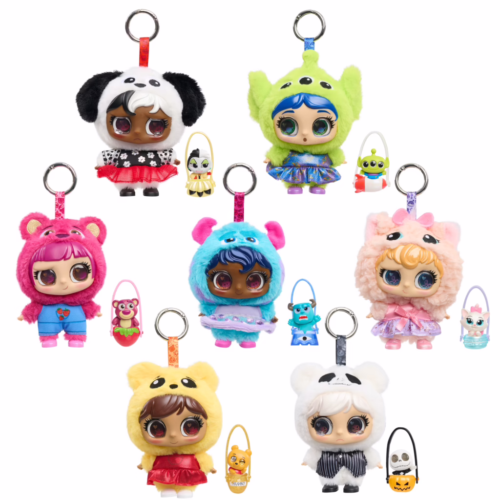 Disney Doorables ADOORBS! Littlz Vinyl Plush Clip-On