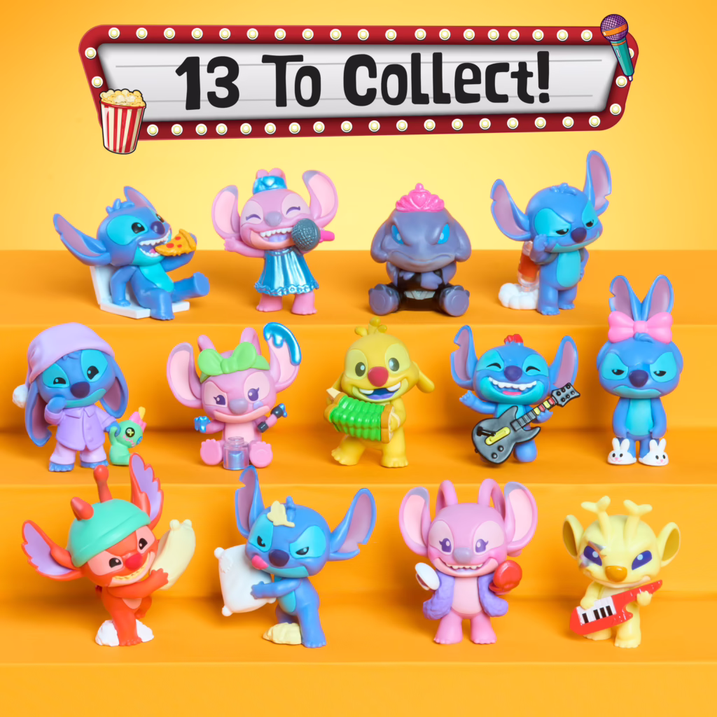 Disney Stitch Friday Night Fun Blind Capsule Figures