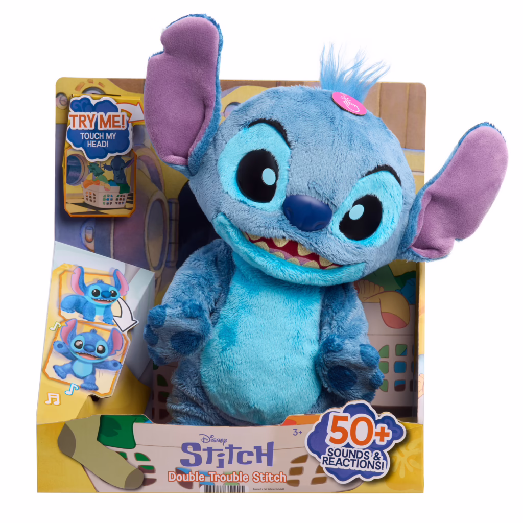 Disney Stitch Double Trouble Stitch Feature Plush