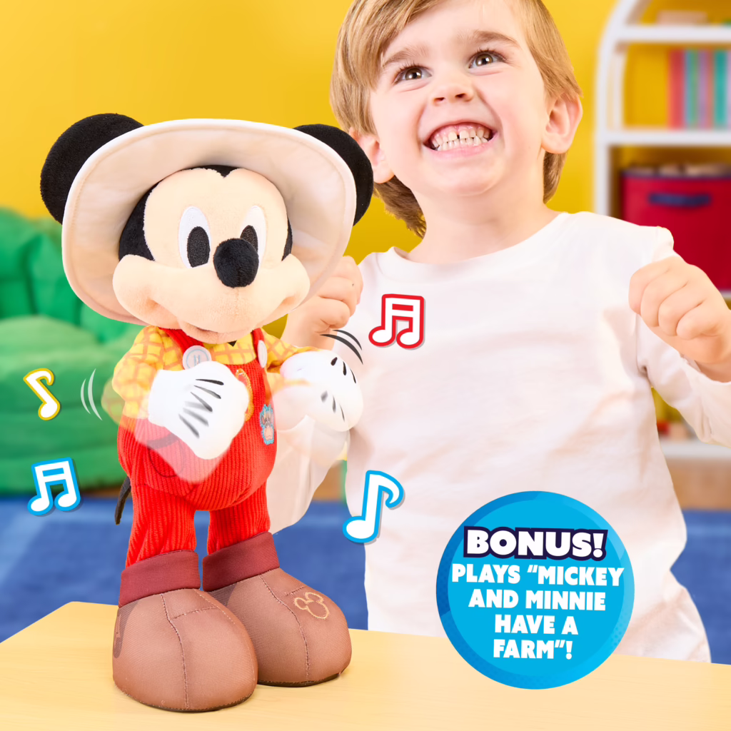 Disney Jr. Mickey Mouse Hoedown Throwdown Feature Plush