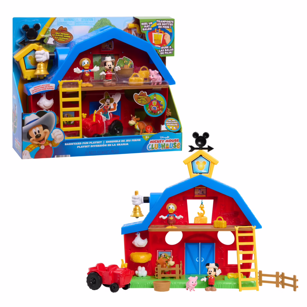 Disney Jr. Mickey Mouse Barnyard Fun Playset