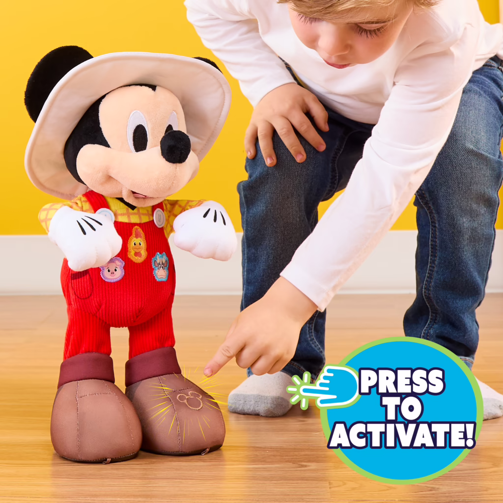 Disney Jr. Mickey Mouse Hoedown Throwdown Feature Plush